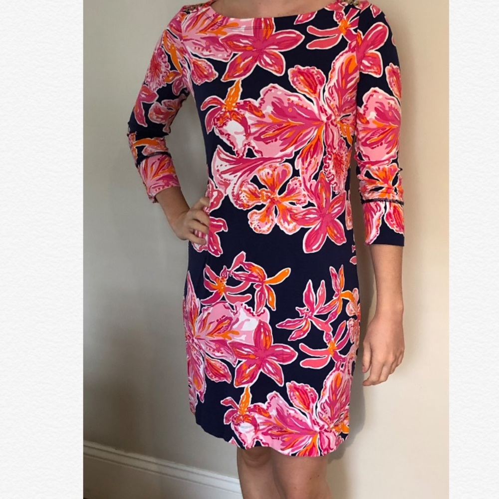 Lilly Pulitzer 3/4 length-sleeve dress